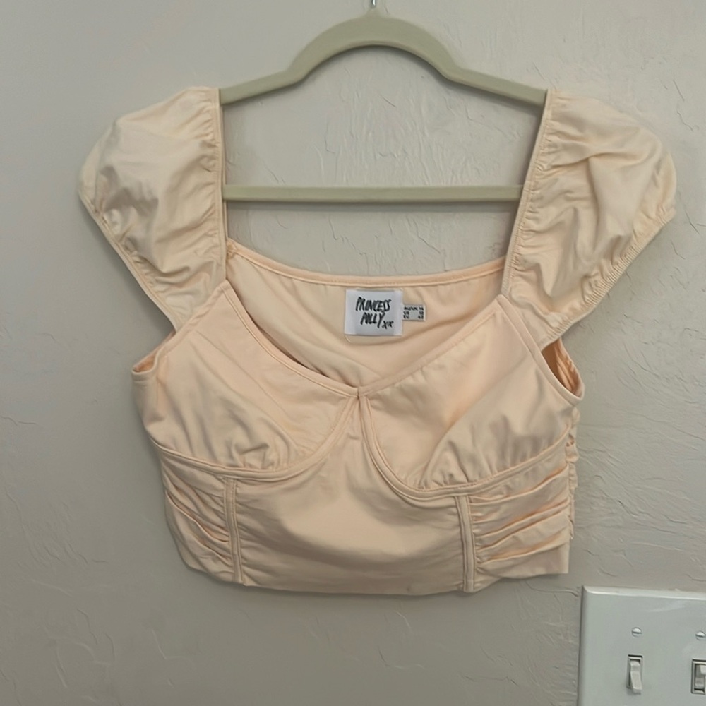 Princess poly crop top